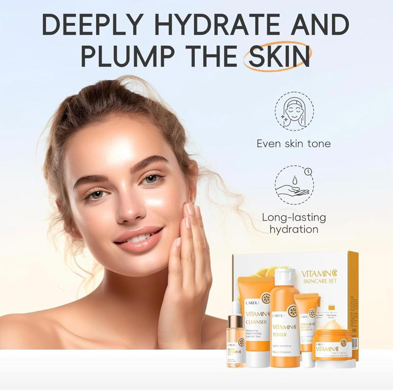 مجموعة العناية بالبشرة بفيتامين سي